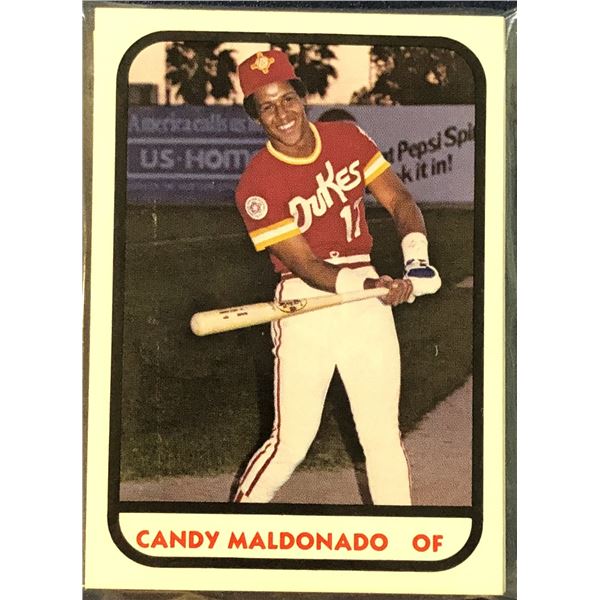 1981 MiLB TEAM SET ALBUQUERQUE DUKES - CANDY MALDONADO