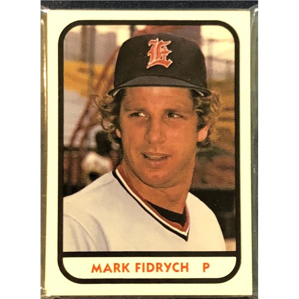 1981 MiLB TEAM SET EVANSVILLE TRIPLETS - MARK FIDRYCH