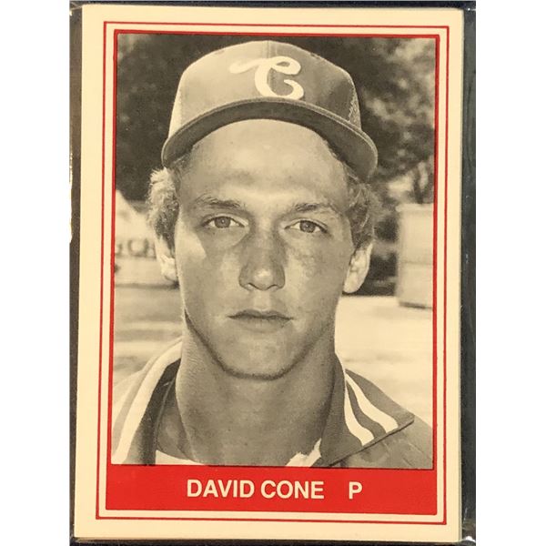 1982 MiLB TEAM SET CHARLESTON ROYALS - DAVID CONE