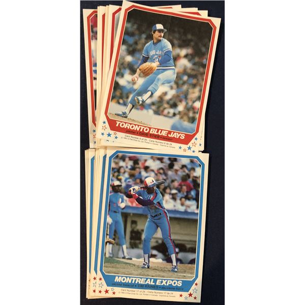 1982 O-PEE-CHEE BASEBALL INSERT POSTERS SET