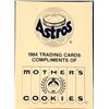 Image 2 : 1984 MOTHER'S COOKIES HOUSTON ASTROS SET