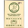 Image 3 : 1984 MOTHER'S COOKIES OAKLAND A'S SET