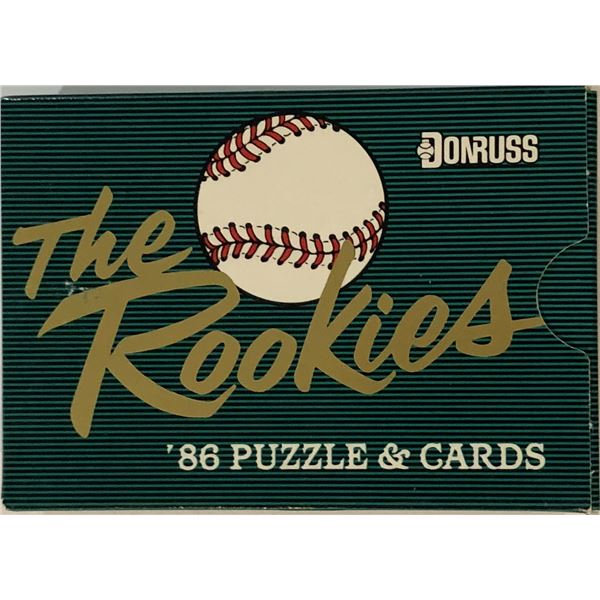 1986 DONRUSS BASEBALL 'THE ROOKIES' BOX SET
