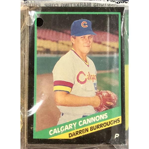 1988 CMC MiLB CALGARY CANNONS TEAM SET - EDGAR MARTINEZ (HOF)