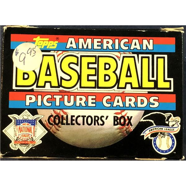 1988 TOPPS AMERICAN BASEBALL BOX SET
