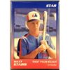 Image 1 : 1989 MiLB TEAM SET WEST PALM BEACH EXPOS - MATT STAIRS & WIL CORDERO