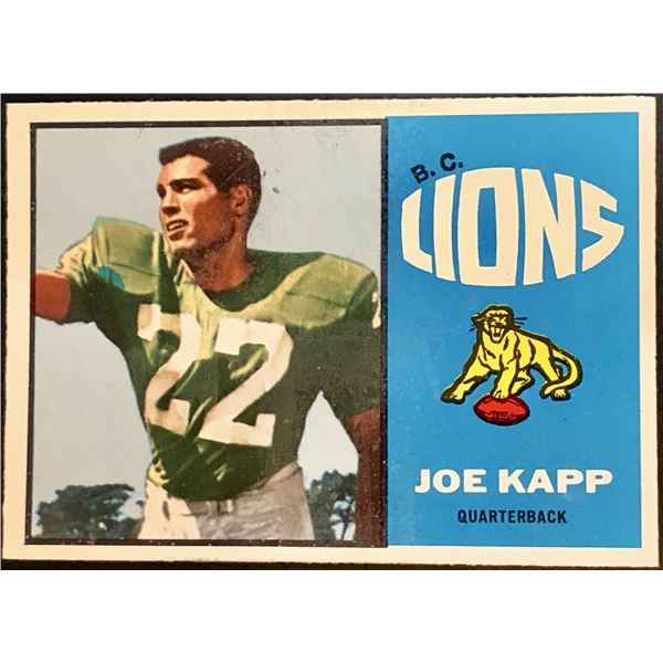 1964 TOPPS CFL JOE KAPP (HOF)