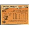 Image 2 : 1981 TOPPS JACK LAMBERT (HOF)