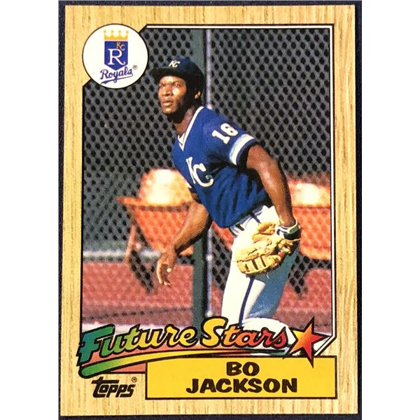 1987 TOPPS BO JACKSON ROOKIE CARD