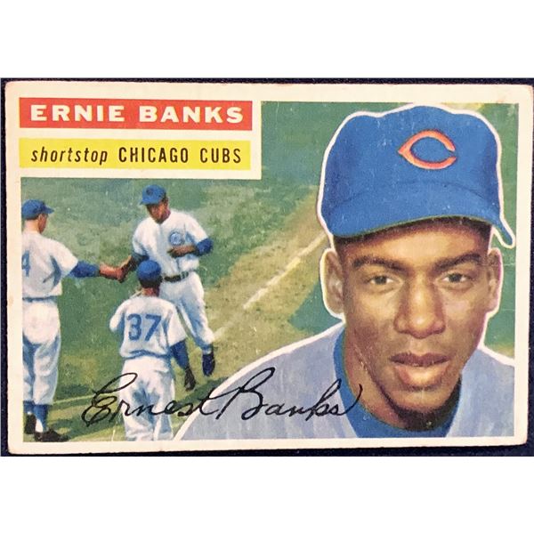1956 TOPPS ERNIE BANKS (HOF)