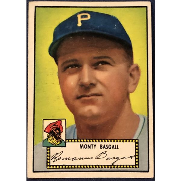 1952 TOPPS MONTY BASGALL