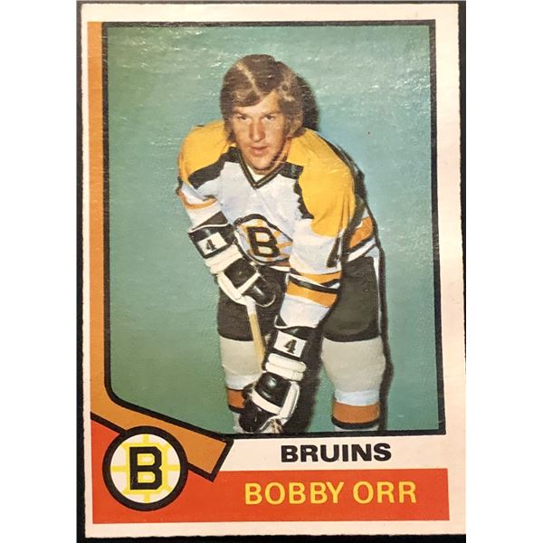 1974-75 O-PEE-CHEE BOBBY ORR (HOF)