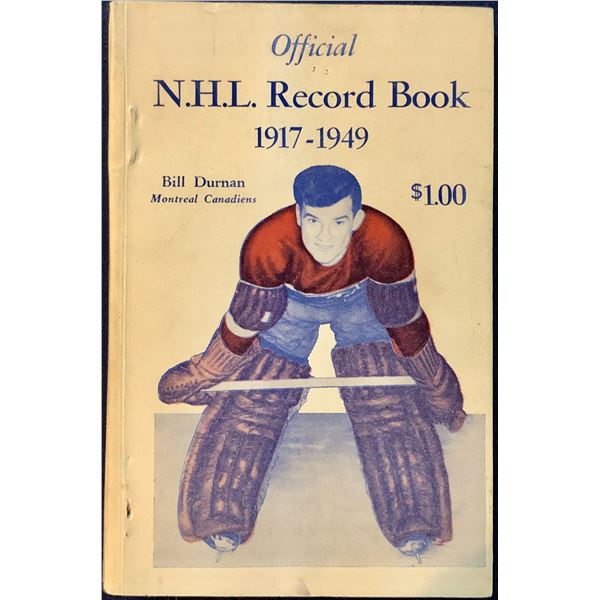 1949 NHL RECORD BOOK