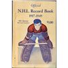 Image 1 : 1949 NHL RECORD BOOK