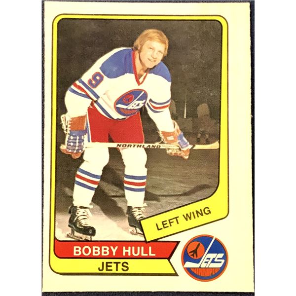 1976-77 O-PEE-CHEE WHA BOBBY HULL (HOF)