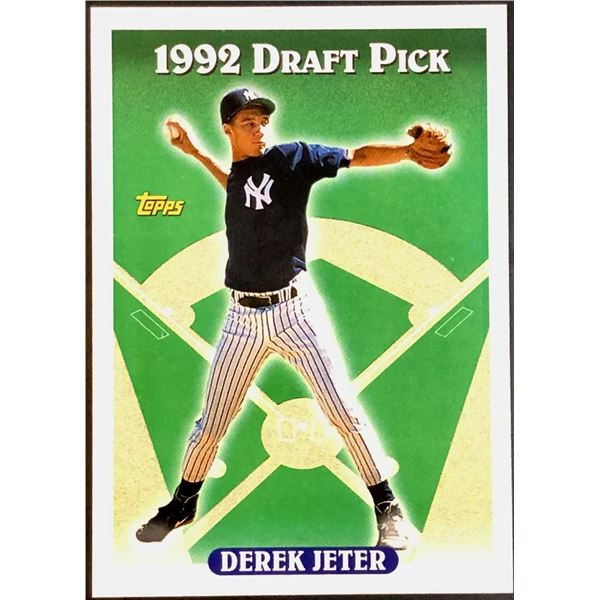 1993 TOPPS DEREK JETER (HOF) ROOKIE CARD