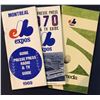 Image 1 : MONTREAL EXPOS MEDIA GUIDES - COMPLETE SET 1969-2004