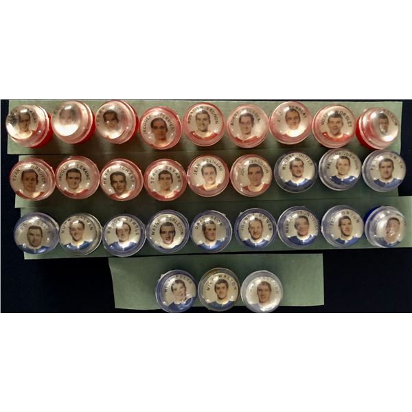 1968-69 POST CEREAL NHL PLAYERS MARBLES COMPLETE SET