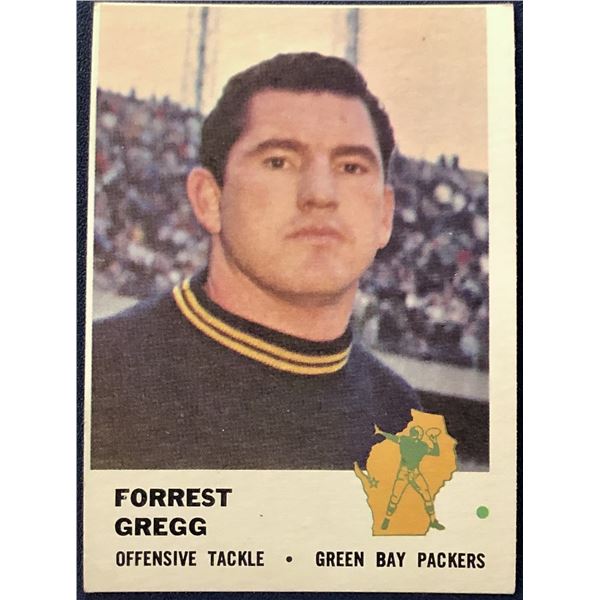 1961 FLEER NFL FORREST GREGG (HOF)