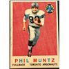 Image 1 : 1959 TOPPS CFL PHIL MUNTZ