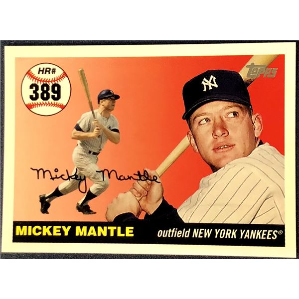 2007 TOPPS MICKEY MANTLE (HOF)