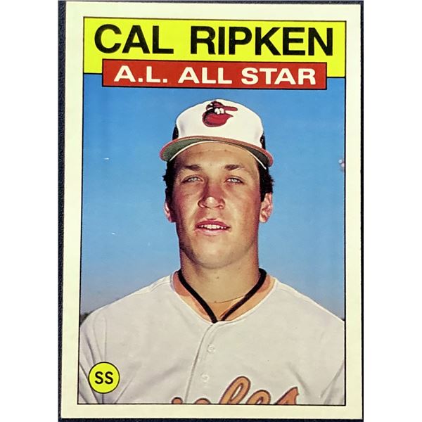 1986 TOPPS CAL RIPKEN JR. (HOF)