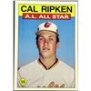 Image 1 : 1986 TOPPS CAL RIPKEN JR. (HOF)