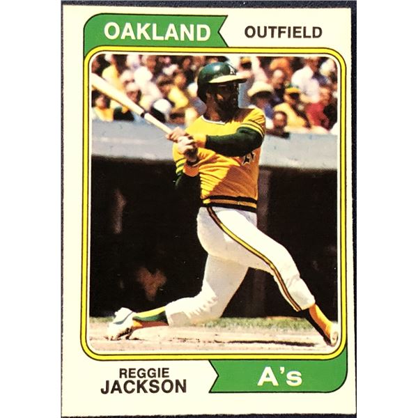 1974 O-PEE-CHEE REGGIE JACKSON (HOF)