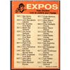 Image 2 : 1973 O-PEE-CHEE MONTREAL EXPOS