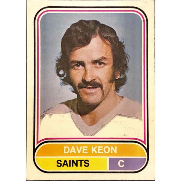 1975-76 O-PEE-CHEE WHA DAVE KEON (HOF)