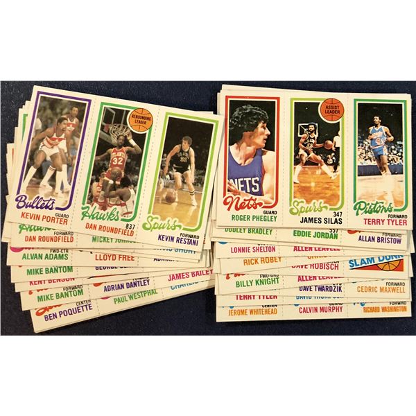1980-81 TOPPS NBA COLLECTION - 25 CARDS