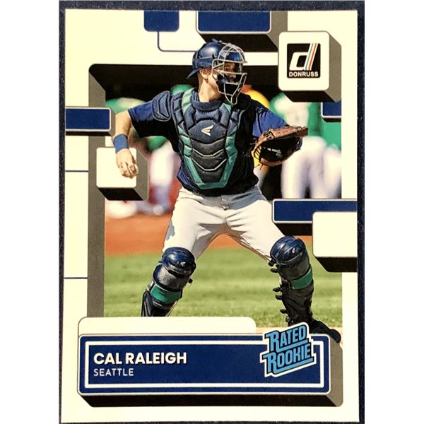 2022 DONRUSS CAL RALEIGH ROOKIE CARD