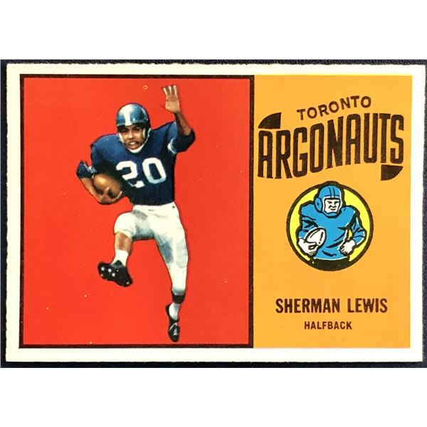 1964 O-PEE-CHEE SHERMAN LEWIS ROOKIE CARD