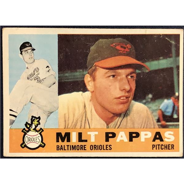 1960 TOPPS MILT PAPPAS