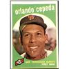 Image 1 : 1959 TOPPS ORLANDO CEPEDA (HOF) ROOKIE CARD
