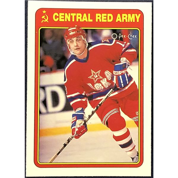 1990-91 O-PEE-CHEE VALERI KAMENSKY ROOKIE CARD