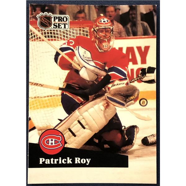 1991-92 PRO SET PATRICK ROY (HOF)
