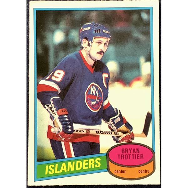 1980-81 O-PEE-CHEE BRYAN TROTTIER (HOF)