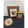 Image 1 : Framed Embroidery Artwork