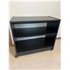 Image 1 : Black Storage Shelf on Wheels