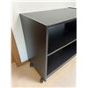 Image 2 : Black Storage Shelf on Wheels