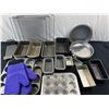 Image 1 : Assortment of Baking Tims and Dishes