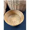 Image 3 : Assortment of Wicker Baskets and Trays