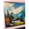 Image 3 : Large Mountainscape Painting