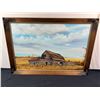 Image 1 : Countryside Barn Painting
