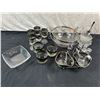 Image 1 : Glassware with Silver Accents