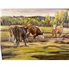 Image 2 : "The Salt-Lick" Oil on Birchboard