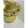 Image 2 : Lidded Brass-Like Container