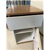 Image 2 : Drop Leaf Rolling Kitchen Cart