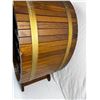 Image 4 : Wooden Barrel Wine Rack